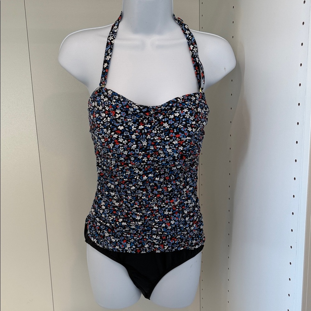 Jones New York Floral One Piece Swimsuit